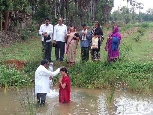 Outreach baptisms